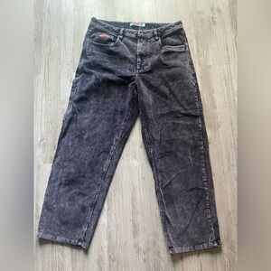 Black corduroy empyre pants